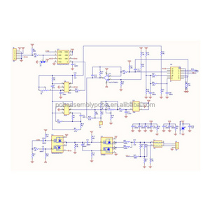 Custom Pcb Board Design 2 layers 4 Layers FR4 Pcb In Guangzhou Factory