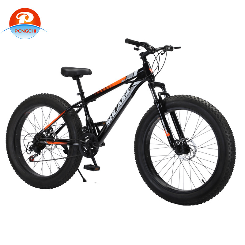 high quality cheap 26 inch 21 speed used fat tire beach bike for sale  adult mountain bike OEM mtb bike