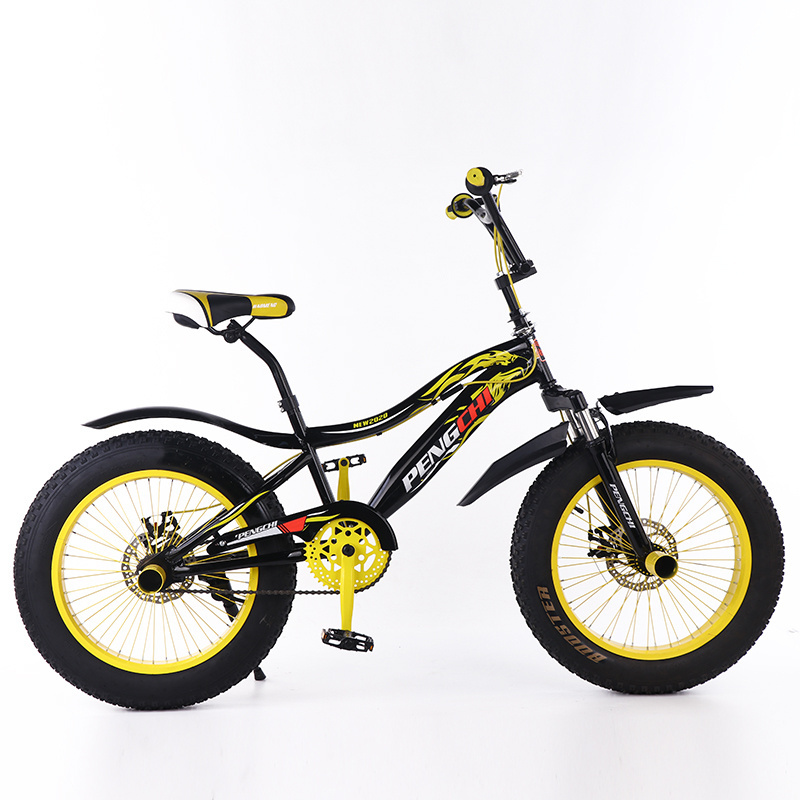 PENGCHI wholesale chinese bikes Kids Beach Cruiser Bike20 inch 4.0 fat tire bicycle