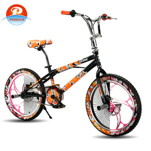 Wholesale price 20 inch single speed fat tire camouflage mini boy bike student freestyle street bike for children bicycle bmx