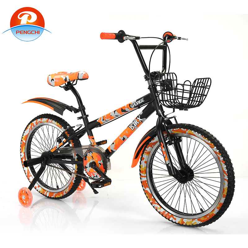 PENGCHI factory children's high carbon steel frame bicycle tread tire BMX bicycle 20 inch 48H spoke wheel style