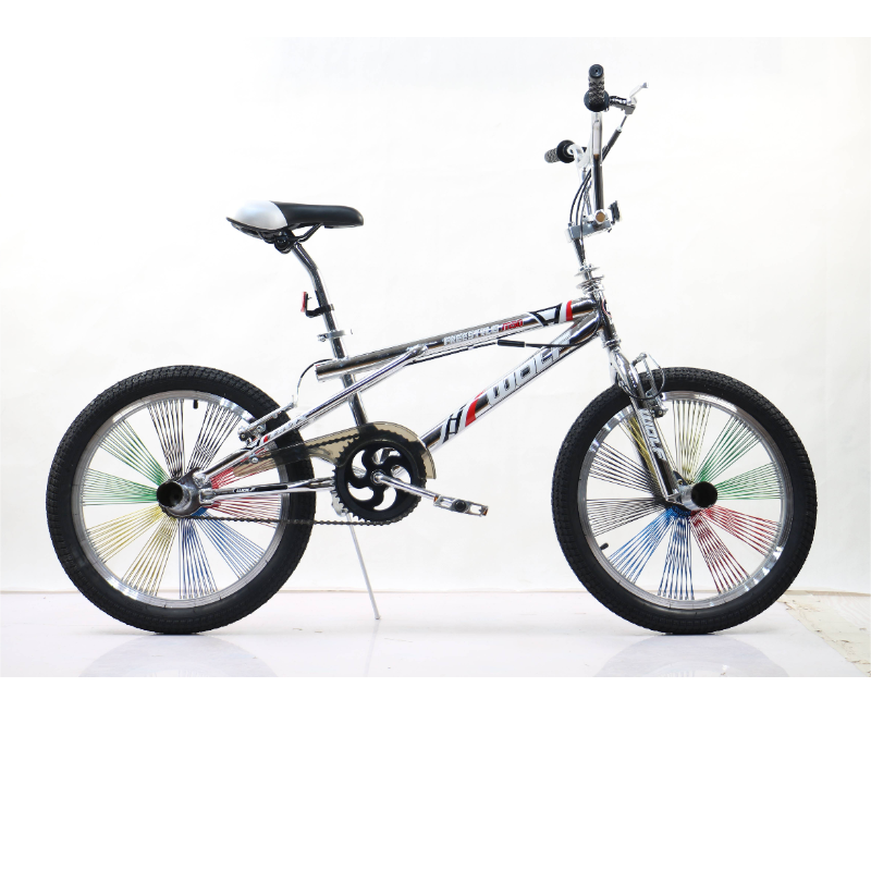 OEM Customized BMX Cycle  High Quality Red BMX Cub with Steel Frame  Single Speed Gears for Street Application