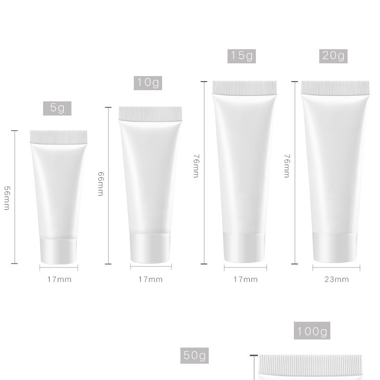 toothpaste body skin care bb cream lotion soft squeeze tube plastics container bottle cosmetic packaging pe plastic tubes