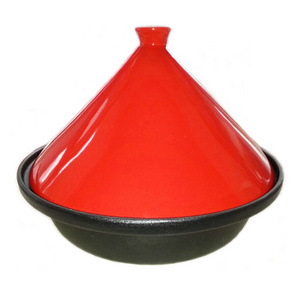 OEM Design Factory Supply Wholesale Cookware Cast Iron Tagine Pot Moroccan for Cooking