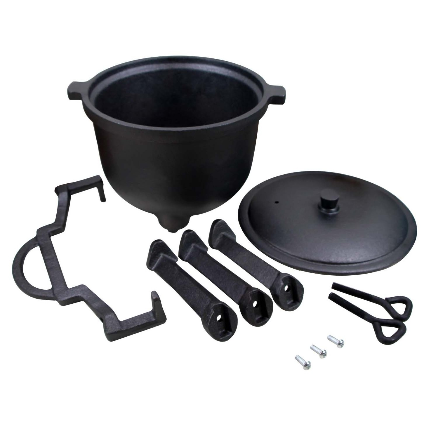 4L 5L 7L 8L 10L 15L campfire Cast Iron Meatpot Dutch Oven Cast Iron boilers Cauldron pot cast iron pressure pot