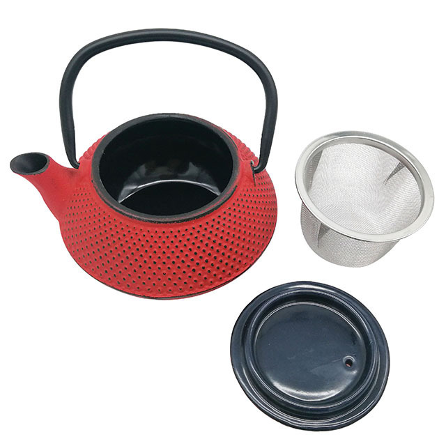 OEM Hot Sale 0.3L Cast Iron Enamel Teapot Water Kettle