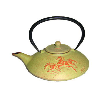 1.1L Heavy Duty Cast Iron Teapot Japanese Cast Iron Tea Kettle with BSCI LFGB approved