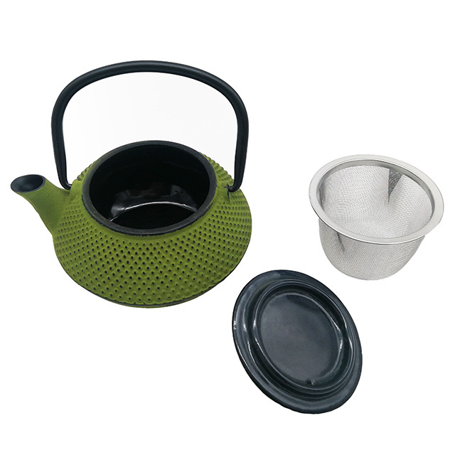 OEM Hot Sale 0.3L Cast Iron Enamel Teapot Water Kettle