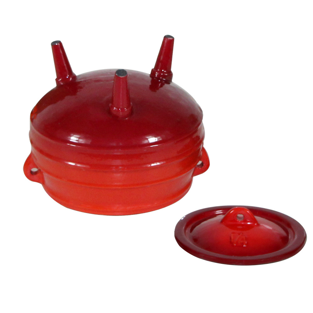 Factory supply  Cast Iron  Outdoor camping potjie pot enamel South African pot with three legs