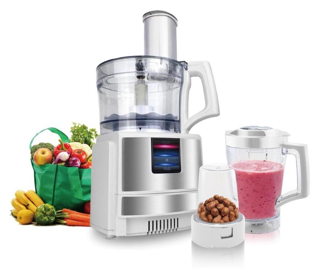 Food Processor Blender 7in1 with Dicing Blade Blender Mixer Professional Meat Grinder PC850 National Food Processor 1.5 L 0.5L