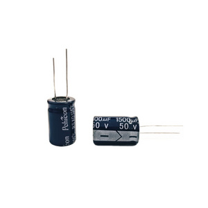 Pchicon 50V1500uF 16*25mm RS 8000hrs Radial Aluminum Electrolytic Capacitor Long Life Original Capacitor Manufacturer