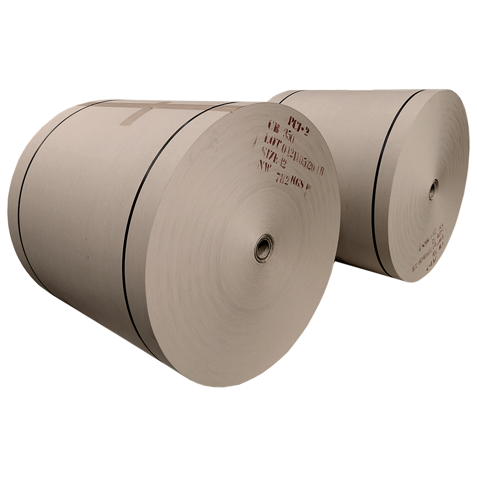 Brown Core Board CB Industrial Paper Basis Weight 350 GSM Thickness 0.50 - 0.54 mm. Specialty Paper Applied to Paper Cores