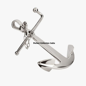 High Quality Stainless Steel Marine Hardware Ship Boat silver Anchor/Heavy Duty silver Marine Ship steel Anchor with Mill Test