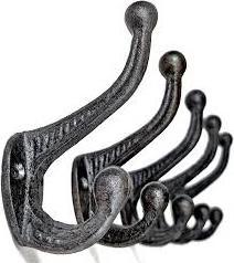 Cast Iron Vintage Antique Victorian Swing Arm Swivel Wall Hook/ Cast Iron Coat Hooks/ hook rack coat hook rail towel hook