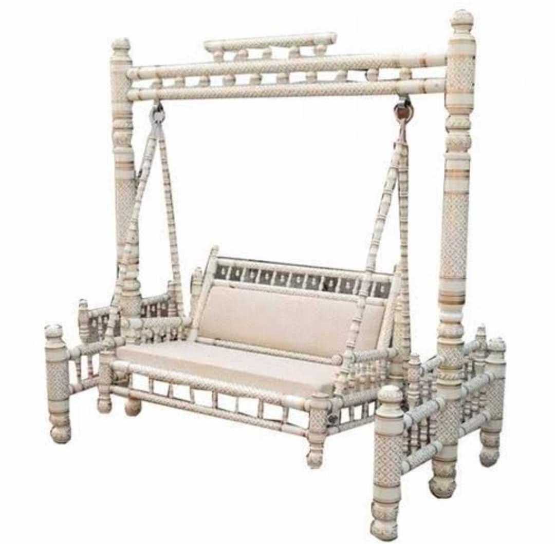 Large Bed Swing Chair/Porch Swing/Rocking Bed Swing Hanging Porch Swing Balcony wedding event mandap decoration chair and sofa