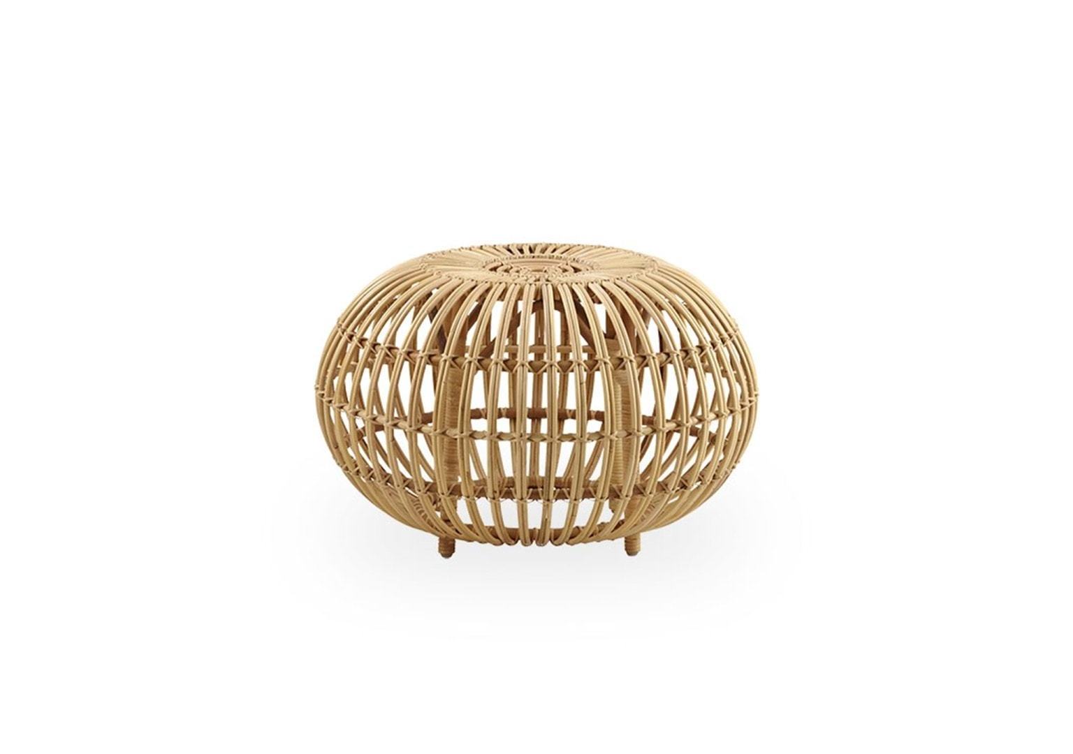 Patio Set puff stool Wicker Patio Furniture Set of 2 pcs/Rattan puff stool set/outdoor and indoor furniture for apartment