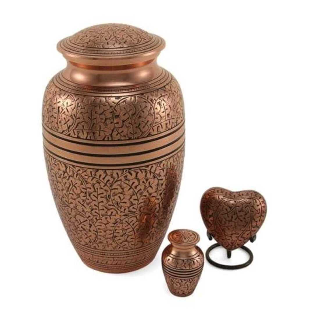 Wholesale Supplier of Brass Material Classic Urns/Jewelry Cremation Pet Funeral Human Ashes Urns/Elegant Keepsake Urns for child