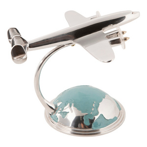 Constellation Plane Model 10.5" Travel Agency Decor/brass metal aircraft plane decoration business gift