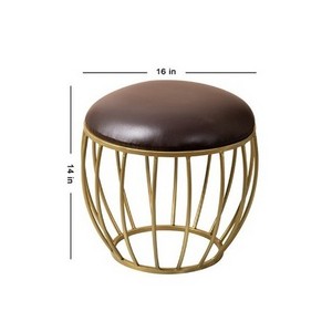 Nordic Small Pink Soft Velvet Round Vanity Makeup Side Ottoman Storage Shoe Foot Stool for Living Room Bedroom living room stool