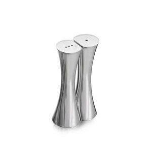 salt and pepper shakers/salt and pepper mill set/salt and pepper set Round Stainless Steel Sugar Salt Pepper Container