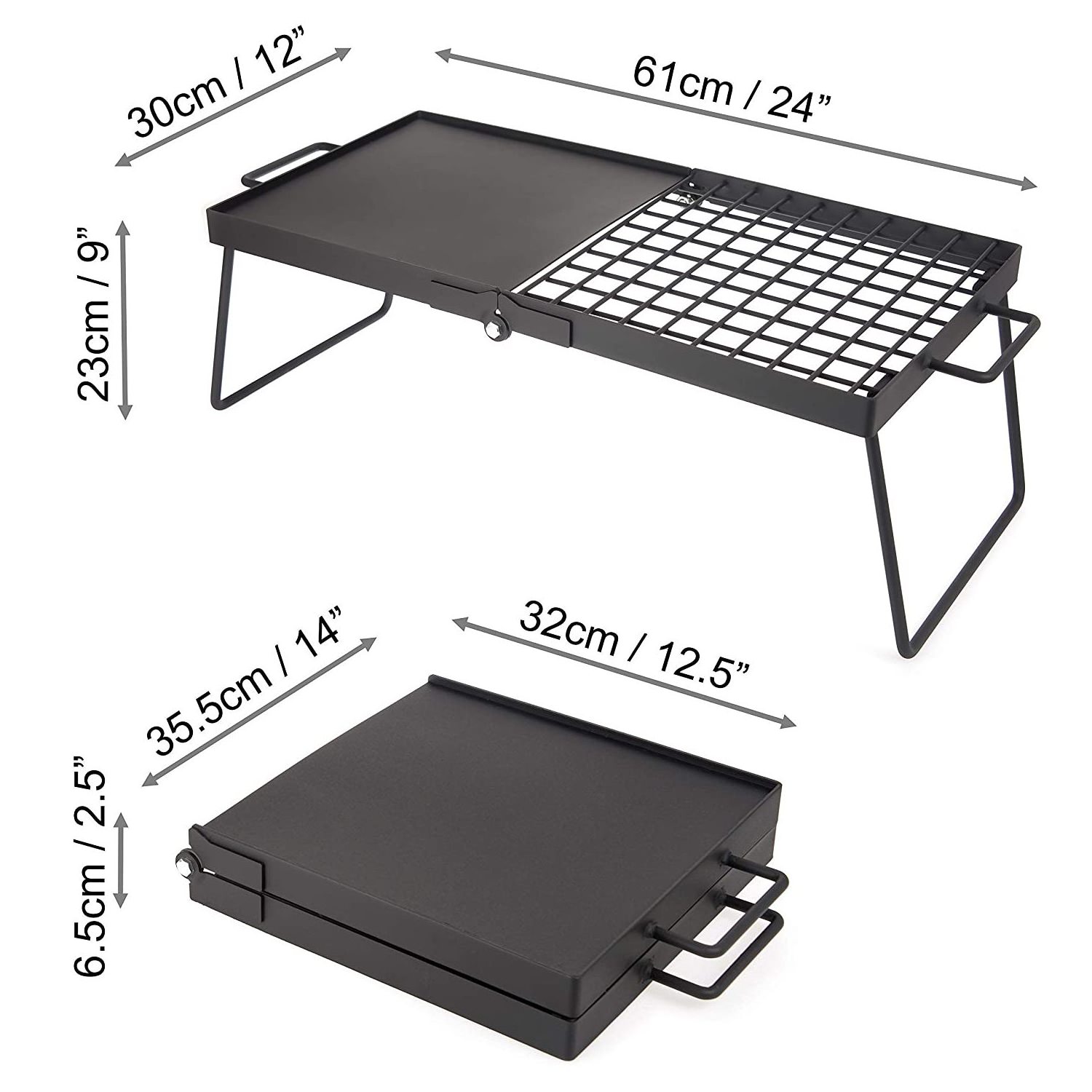 Portable Charcoal BBQ Grill Folding Iron Grill Stove For Camping Outdoor travelling camping accessories sleeping bag dinnerware