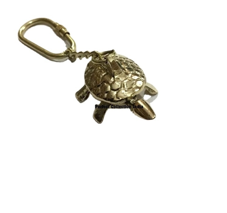 brass tortoise keyring keychain/brass key chai/Keychain tortoise keychain tortoise brass tortoise business promotion gift