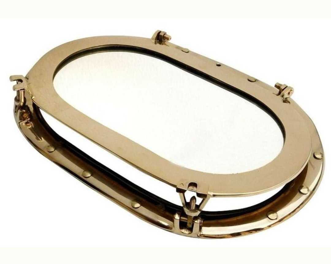 New Customized Ship porthole Nautical Marine In Brass round shape Decorative Porthole Mirror in wholesale price aluminum window