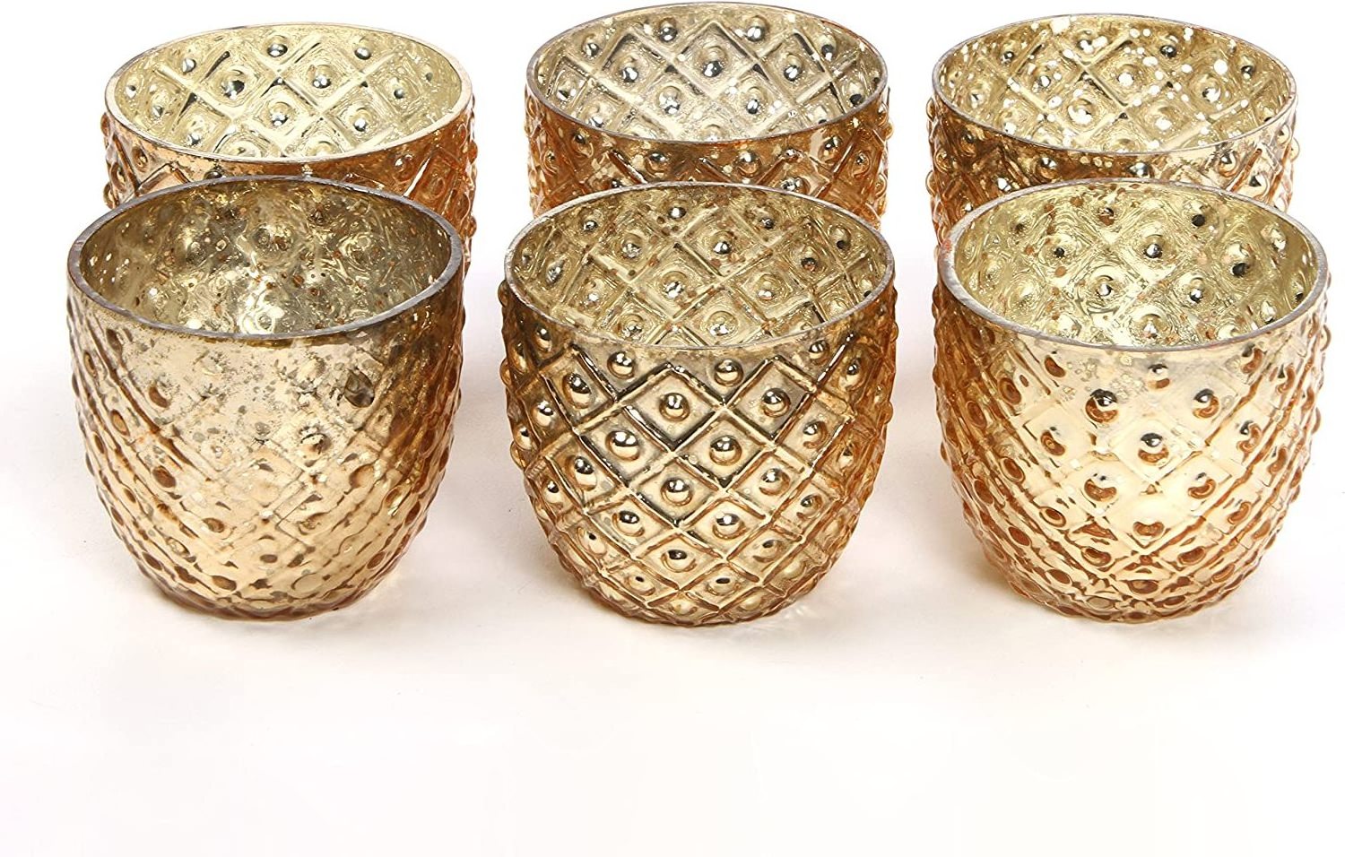 gold mercury glass candle holders gold tealight holder glass votive/aluminium candles vessel metal candle tealight cup tealight