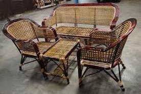 Cane Wood Furniture/jute Furniture Furniture/wicker - Rattan Furniture Bamboo Home Furniture Antique Garden Corner Sofa 10 Sets