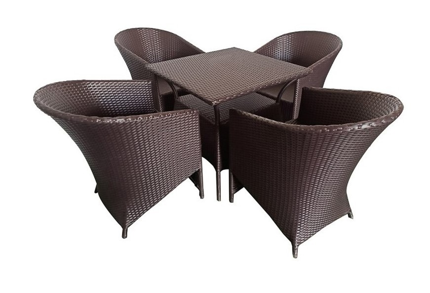 Space-saver Patio Balcony Furniture 3 Pcs Rattan Outdoor Coffee Table And Chairs Set For 2 wicker furniture rattan furniture