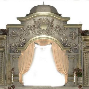 wedding crystal mandap decoration/wedding stage