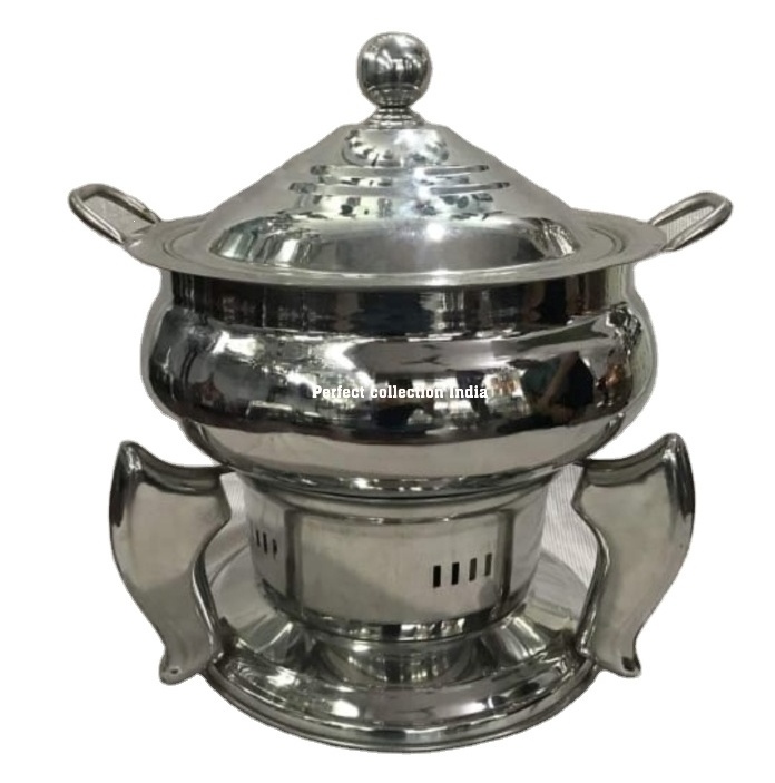 Luxury Buffet Chafing Dish brass gold plated chef 9 Litre Food Warmer Gold And Silver Chafer Dish Buffet Chaffing Dishes