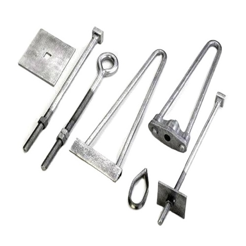 electrical stay rod complete set /pole line hardware/hot dip galvanized steel electric power line fittings Bow type stay rod