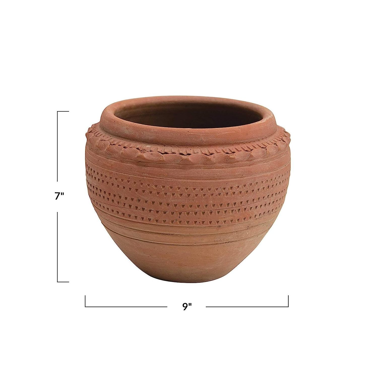 New Factory Custom Large Terracotta Ceramic Flower Planters Plant Clay Pots Garden Home Decoration at Wholesale Price pots