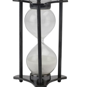 Transparent Glass hourglass sandglass sand timer 60min HourGlass/Hourglass Minutes Sand Watch Sandglass Timer Watch Clock Kids