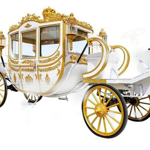 Indian Wedding Horse Buggy Wedding Royal Golden Horse Drawn Bagghi Wedding Horse Drawn Carriages indian Manufacturer of buggi