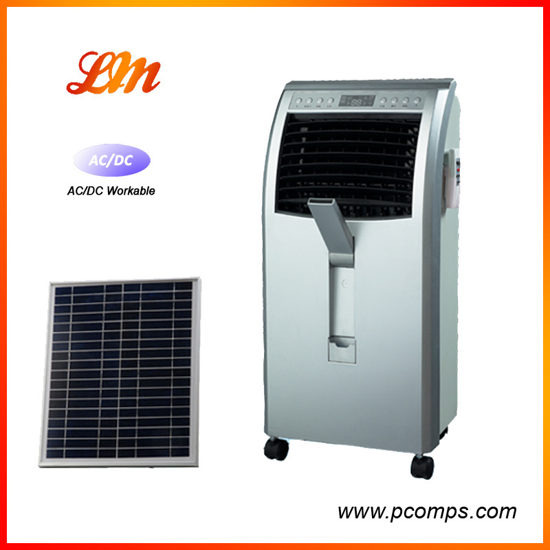 Personal Portable Rechargeable High-Density Water Circulating Curtain Solar Air Cooler