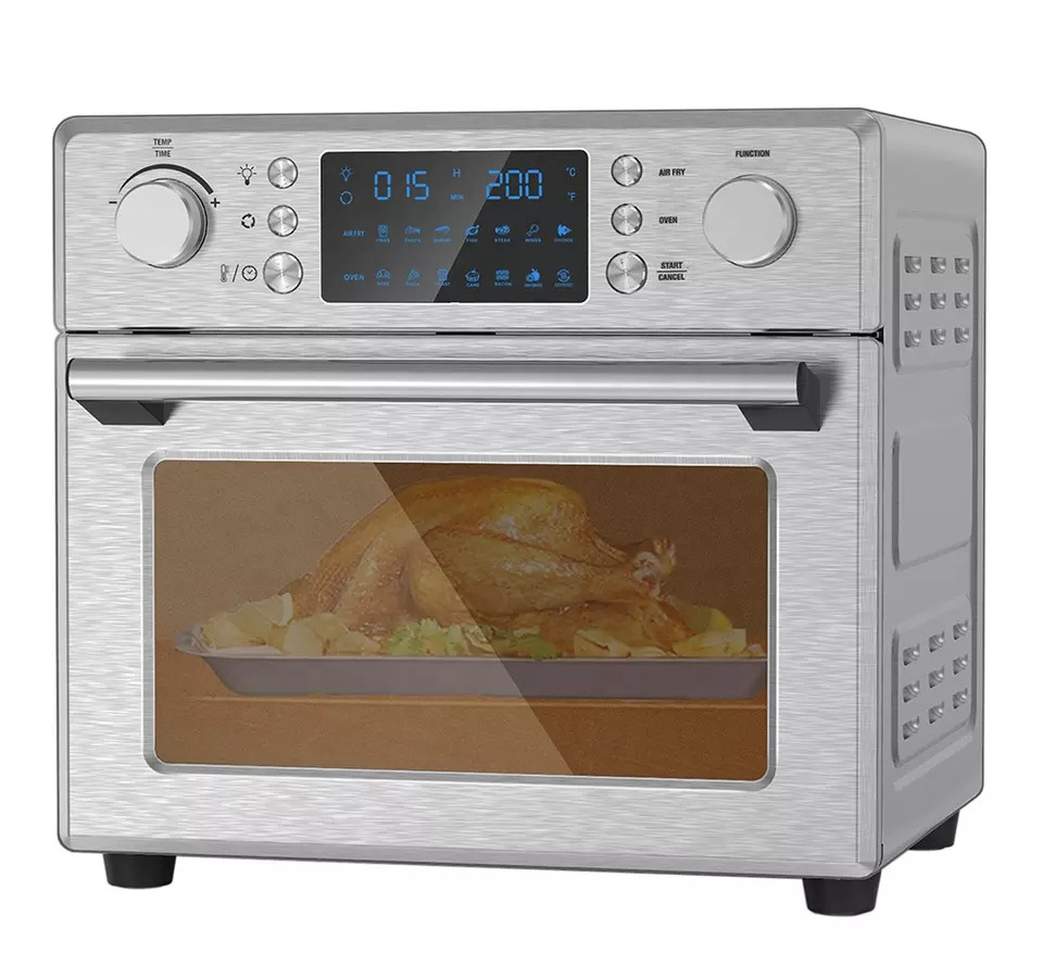 Smart 25L Stainless Steel Manual Digital Countertop Toaster Pro Oven Electric with Air Fryer Oven