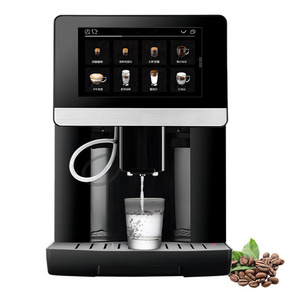 Good Quality 7 Inches Full Graphic Display for Brewing 22 Kinds of Beverage Fully Automatic Coffee Machine For Home Office Use