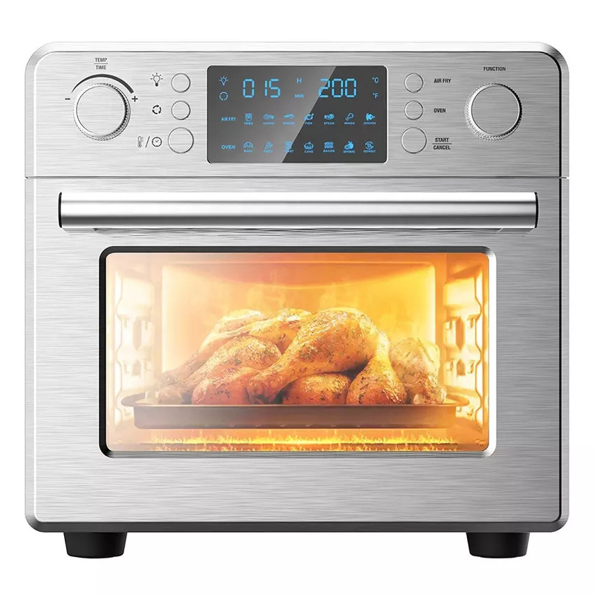 Smart 25L Stainless Steel Manual Digital Countertop Toaster Pro Oven Electric with Air Fryer Oven