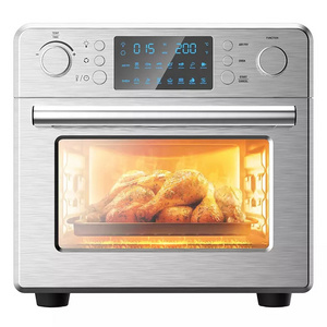 Smart 25L Stainless Steel Manual Digital Countertop Toaster Pro Oven Electric with Air Fryer Oven