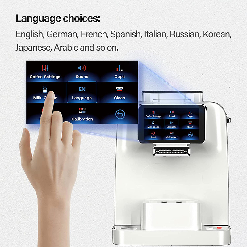 Touch Screen Fully Automatic Coffee Maker Coffee Machine Espresso Germany Electric Coffee Machine