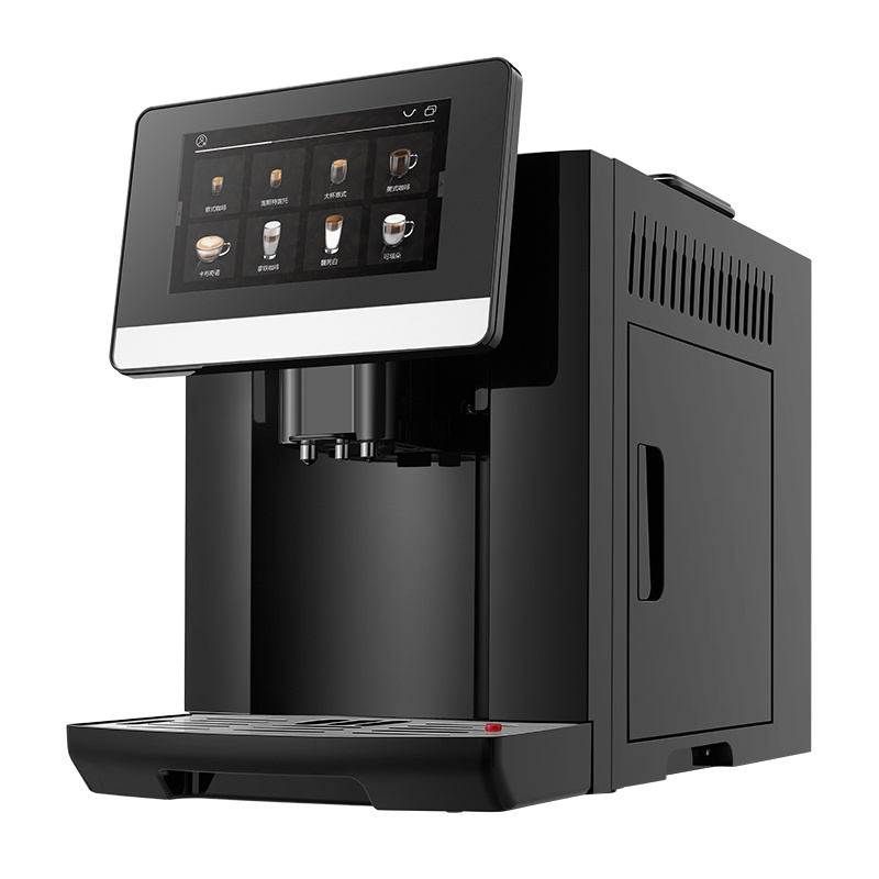 7'' Full Graphic Display and 18 Coffee Recipe Books One Touch Fully Automatic Coffee Machine