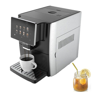 New Design Smart Touch Screen 19-Bar Pressure Pump Full Automatic coffee Machine for Americano Latte Cappuccino Macchiato