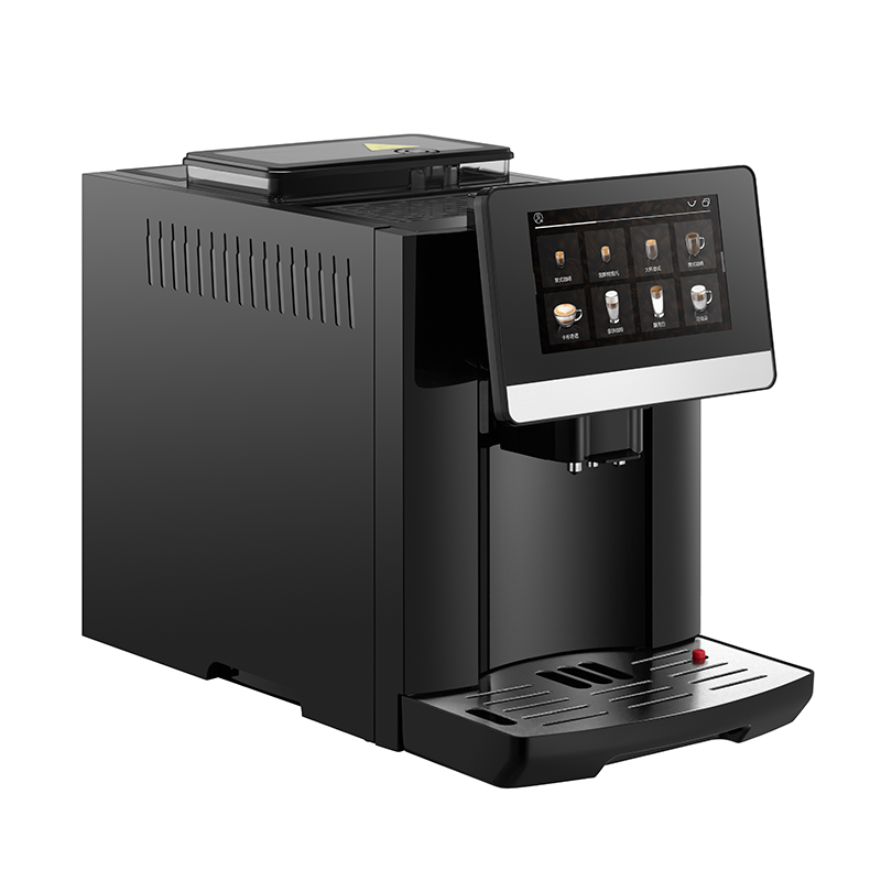 7'' Full Graphic Display and 18 Coffee Recipe Books One Touch Fully Automatic Coffee Machine