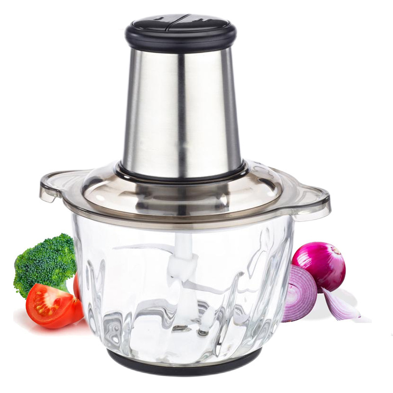 Powerful Garlic Chopper Onion Grinder Masher Crusher Food Processor for Chili Veggie Electric Mini Chopper