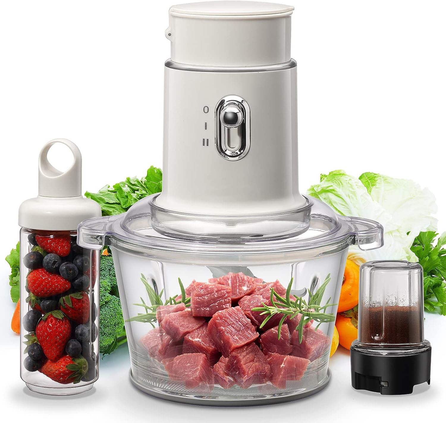 3 IN1 Food Processor Multi Function Food Processor Electric Blender Machine Food Processor Multifunction Blender