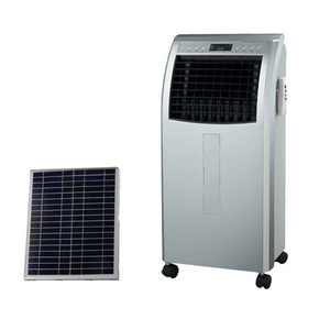 Personal Portable Rechargeable High-Density Water Circulating Curtain Solar Air Cooler