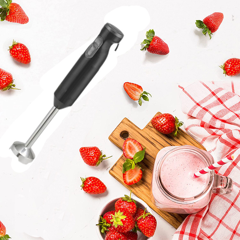 Manual 5 in 1 Chef Hand Mixer Vegetable Food processor Held Stick Portable Hand Blender with Plastic Blades