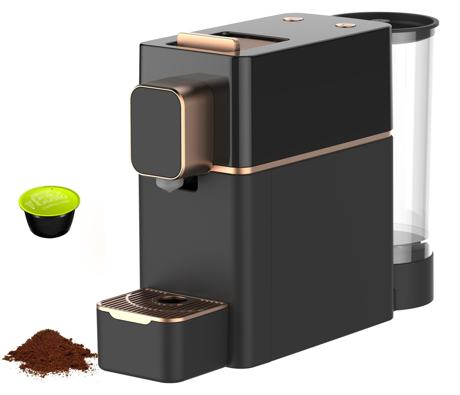 New Design Premium 20 Bar Pump Brew Strength One-Touch Cup Control Espresso Capsule Coffee Machine For Home